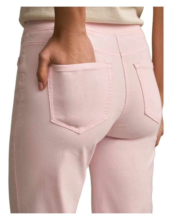 Bengajean(R) 7/8 Wide Leg in Soft Peony image 5