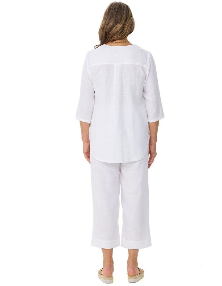 Cologne Crop Button Detail Pant image 2