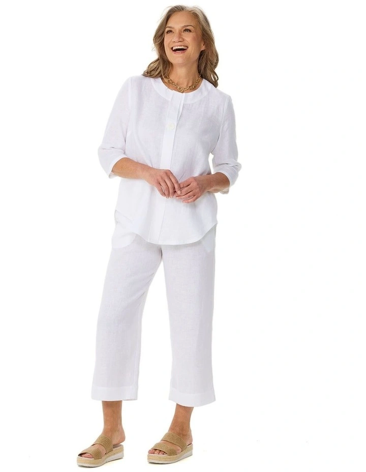 Cologne Crop Button Detail Pant image 4