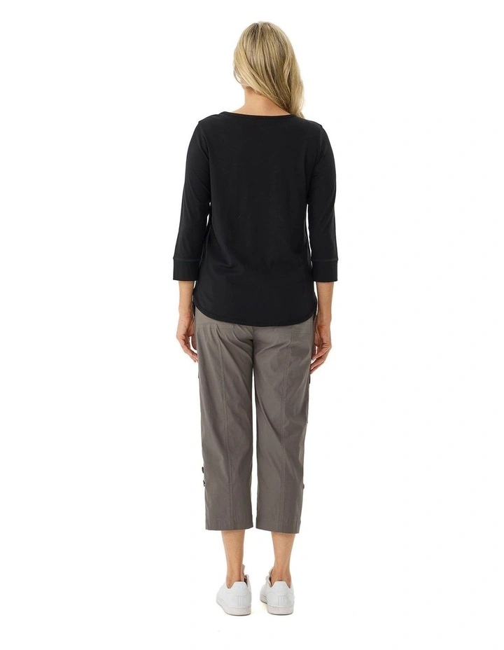 Vibe Stretch Crop Cargo Pant image 2