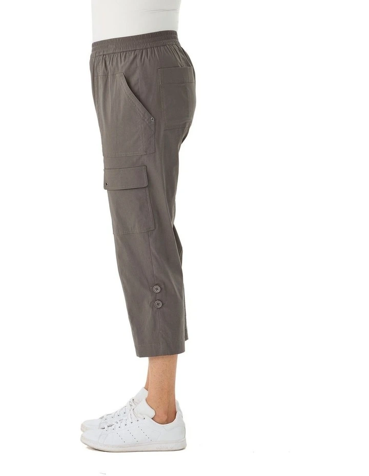 Vibe Stretch Crop Cargo Pant image 3