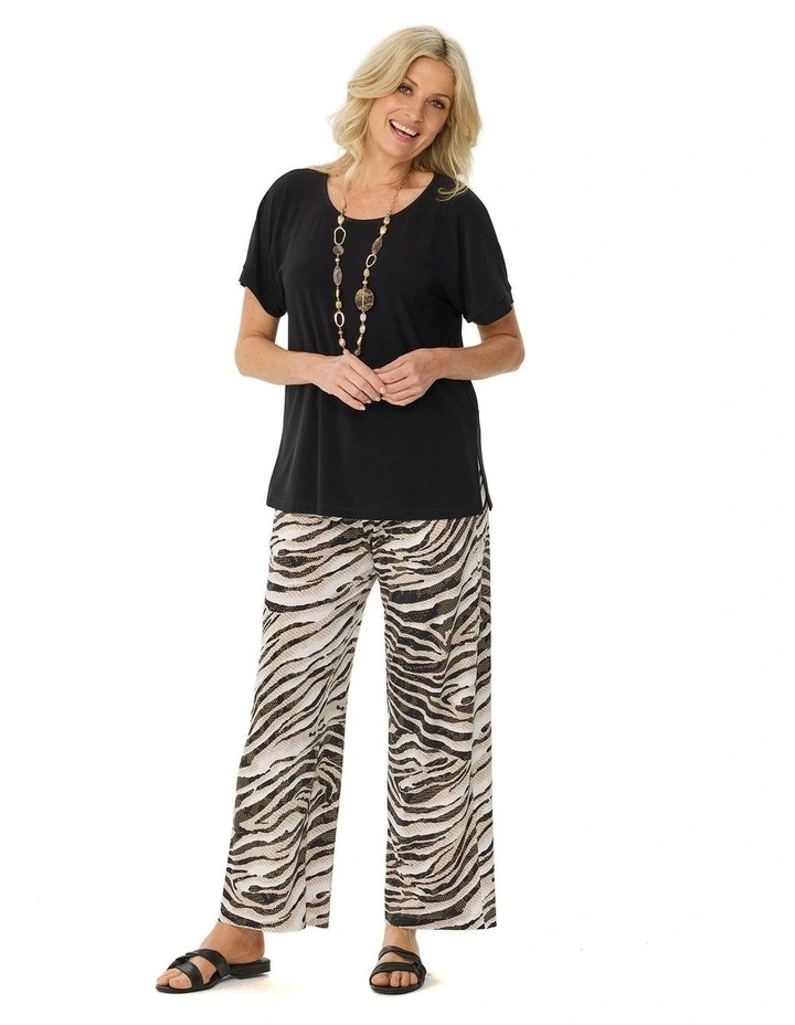 Zellia Wide Leg Pull On Pant image 4