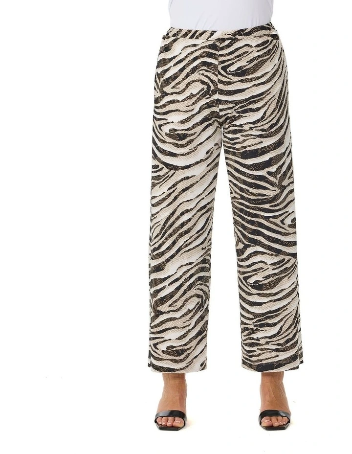 Zellia Wide Leg Pull On Pant image 5
