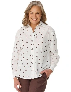 Larson Dot Long Sleeve Shirt