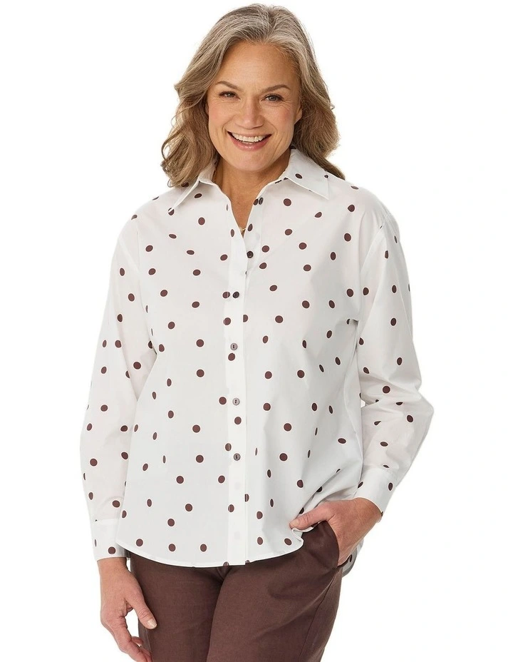 Larson Dot Long Sleeve Shirt image 1