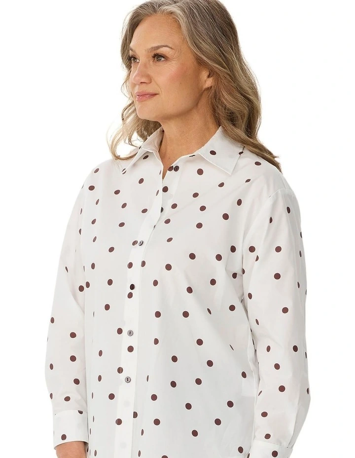 Larson Dot Long Sleeve Shirt image 5