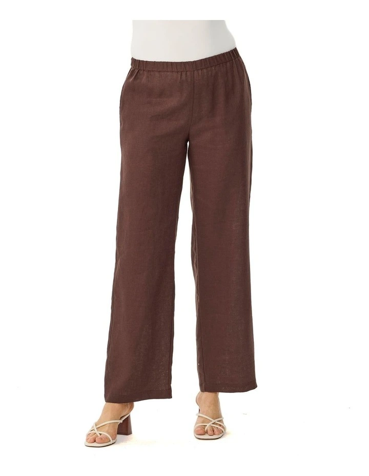 Cologne Linen Wide Leg Pant image 1