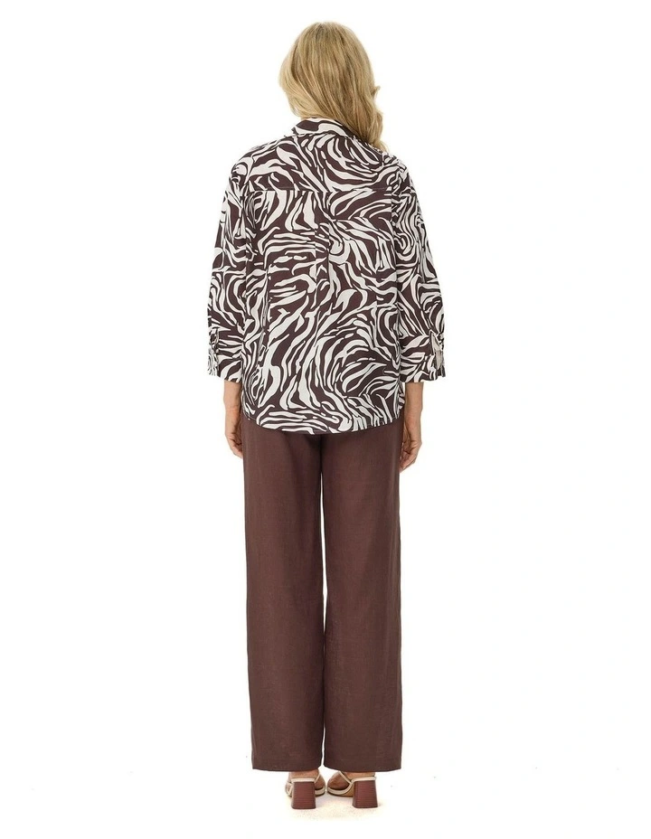 Cologne Linen Wide Leg Pant image 2
