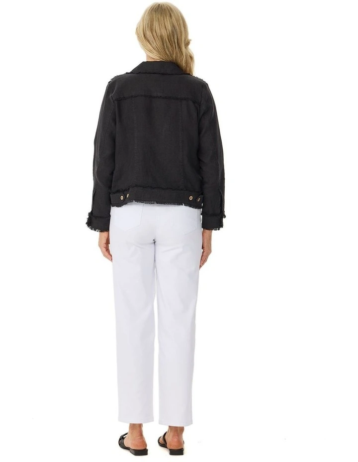 Ari Frayed Detail Jacket image 2