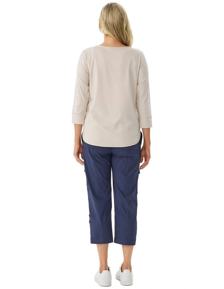 Vibe Stretch Crop Cargo Pant image 2