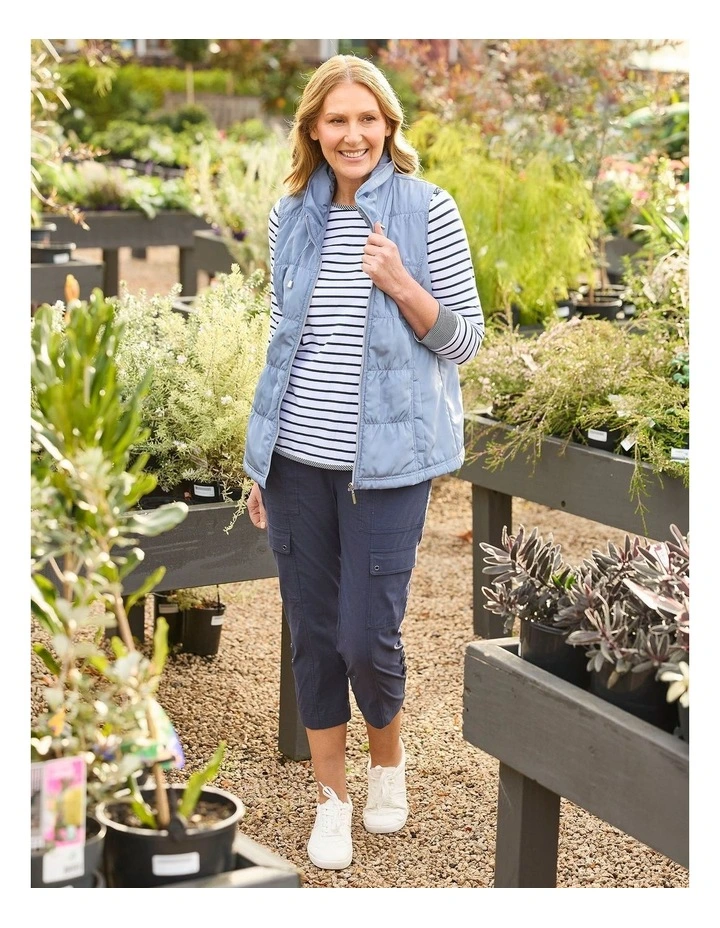 Vibe Stretch Crop Cargo Pant image 7