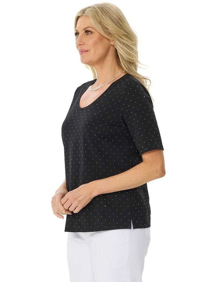 Delray Stud Short Sleeve Tee image 3