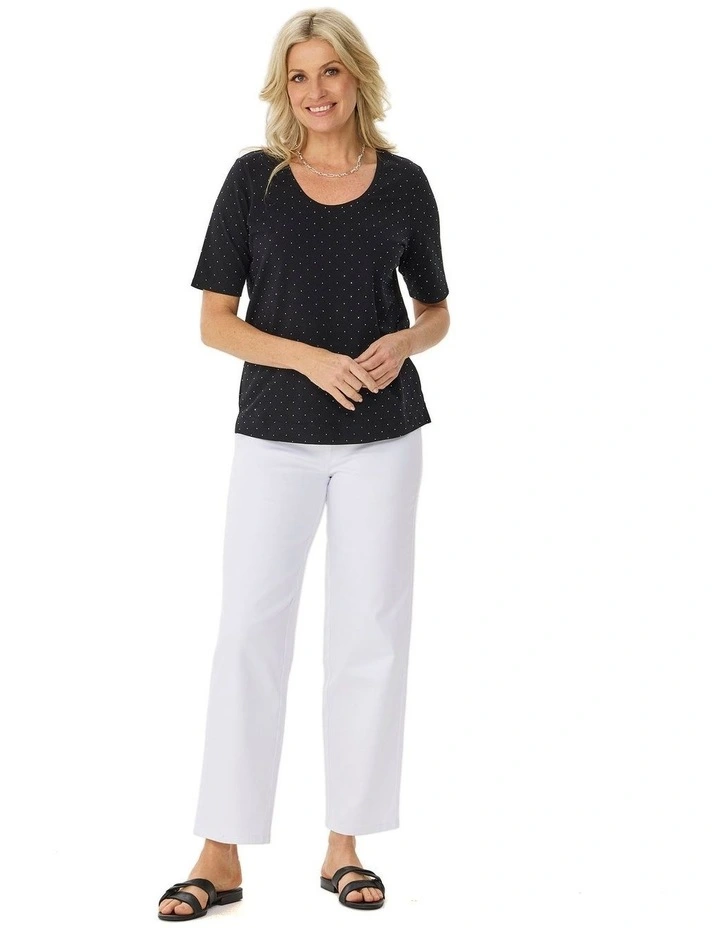 Delray Stud Short Sleeve Tee image 4