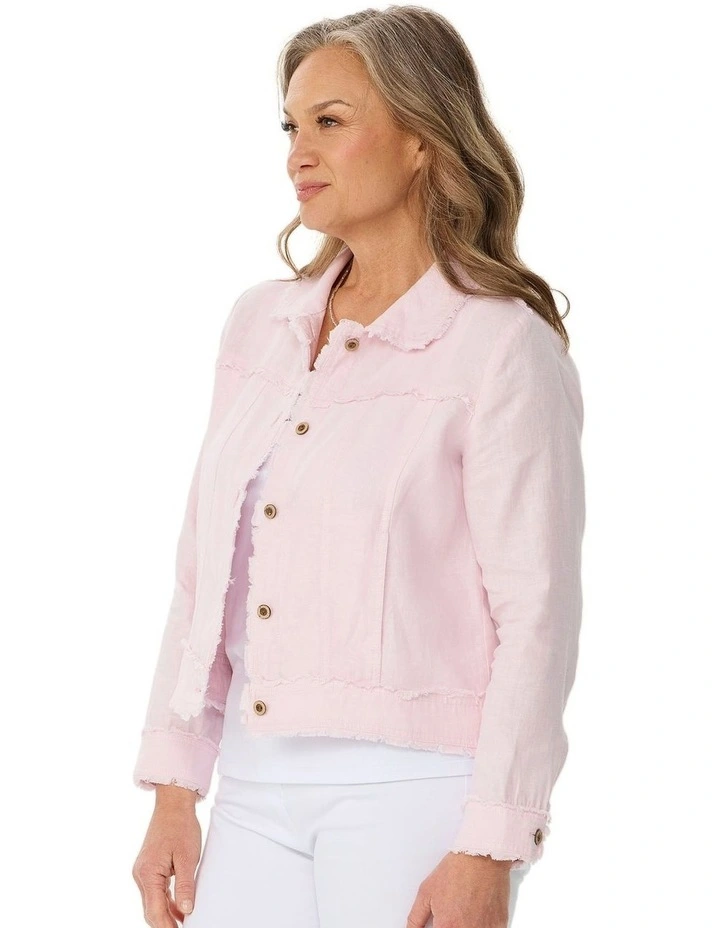 Ari Frayed Detail Jacket image 3