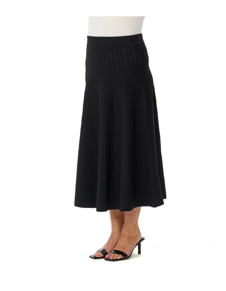 Redding Pointelle Knit Skirt image 1