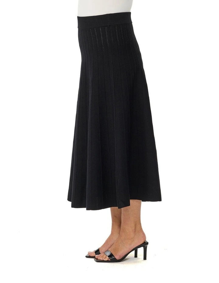 Redding Pointelle Knit Skirt image 3