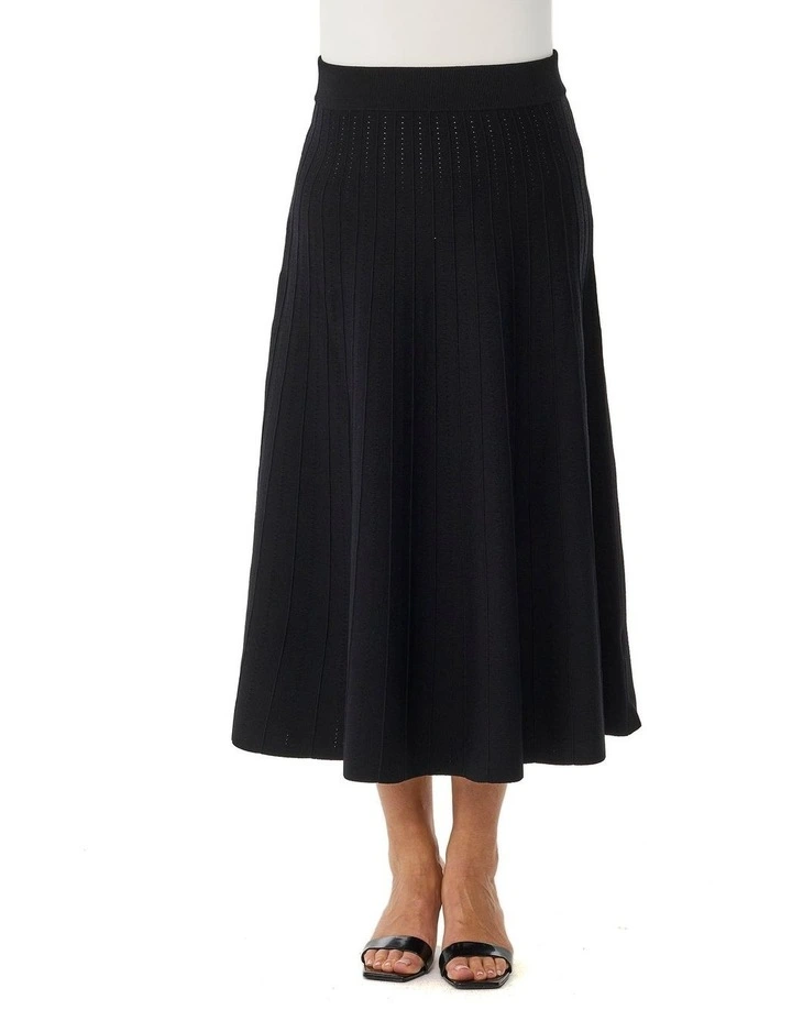 Redding Pointelle Knit Skirt image 5