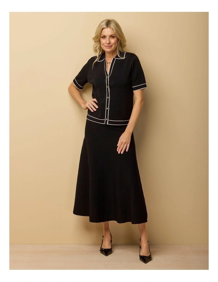 Redding Pointelle Knit Skirt image 6