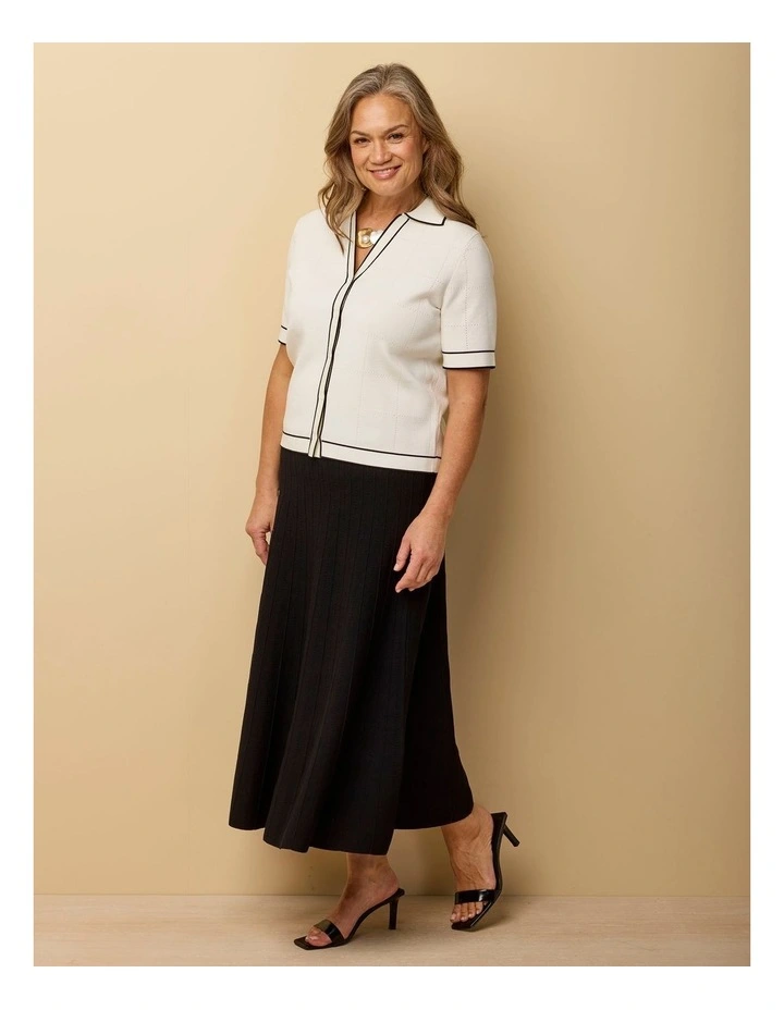 Redding Pointelle Knit Skirt image 7