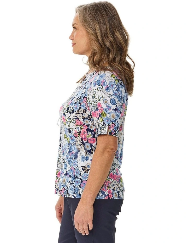 Garden Party Elbow Sleeve Tee image 3