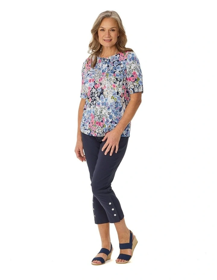 Garden Party Elbow Sleeve Tee image 4