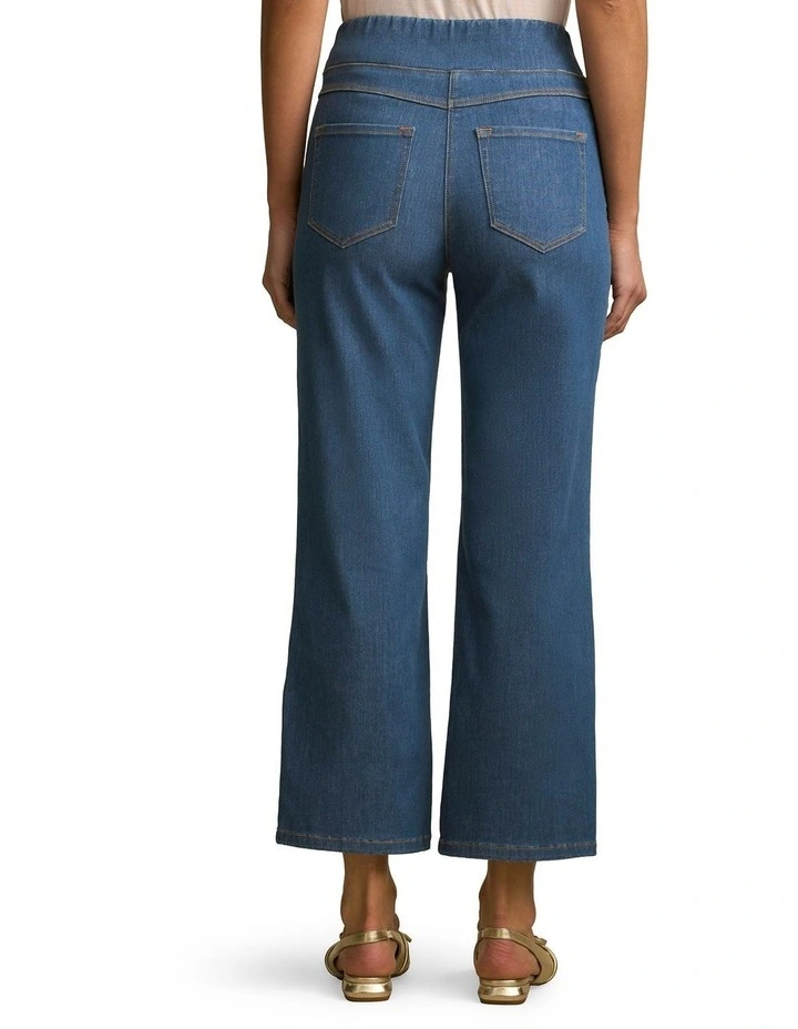 Bengajean(R) 7/8th Relaxed in Indigo Mid Wash image 2