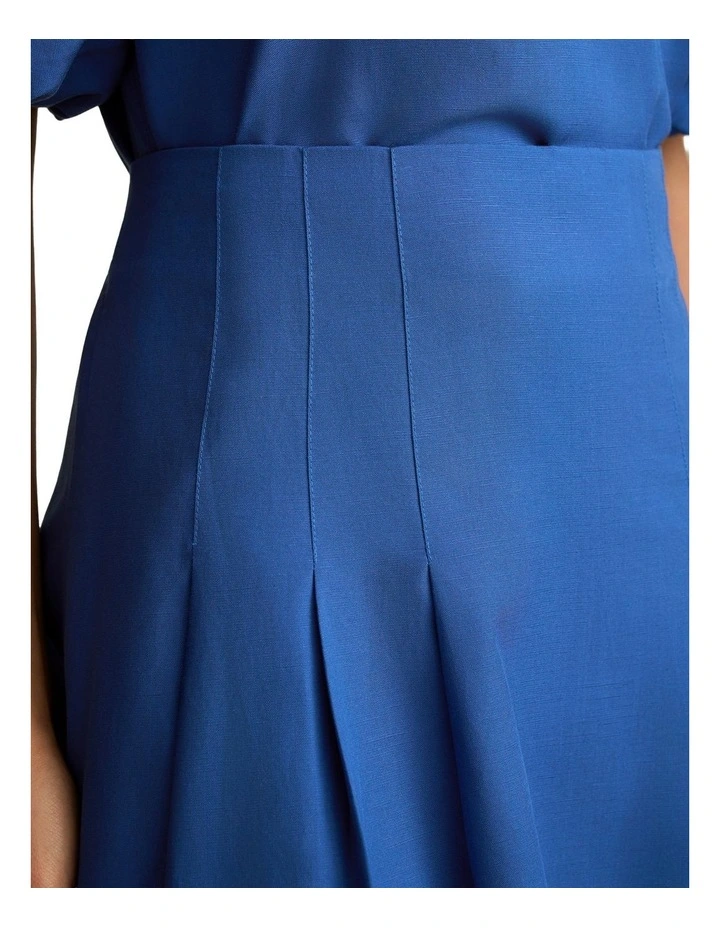 Applique Detail Skirt in Cobalt image 4