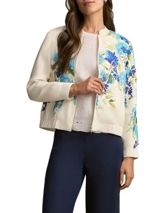 Resort Jacket in Watercolour Floral