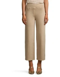 Bengajean(R) 7/8 Wide Leg in Biscuit