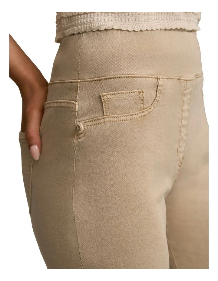 Bengajean(R) 7/8 Wide Leg in Biscuit image 4
