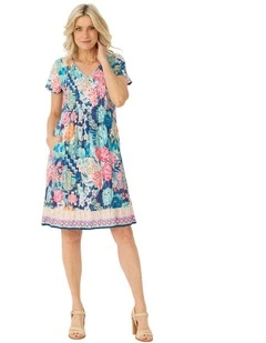 Easy Fit Short Sleeve Dress