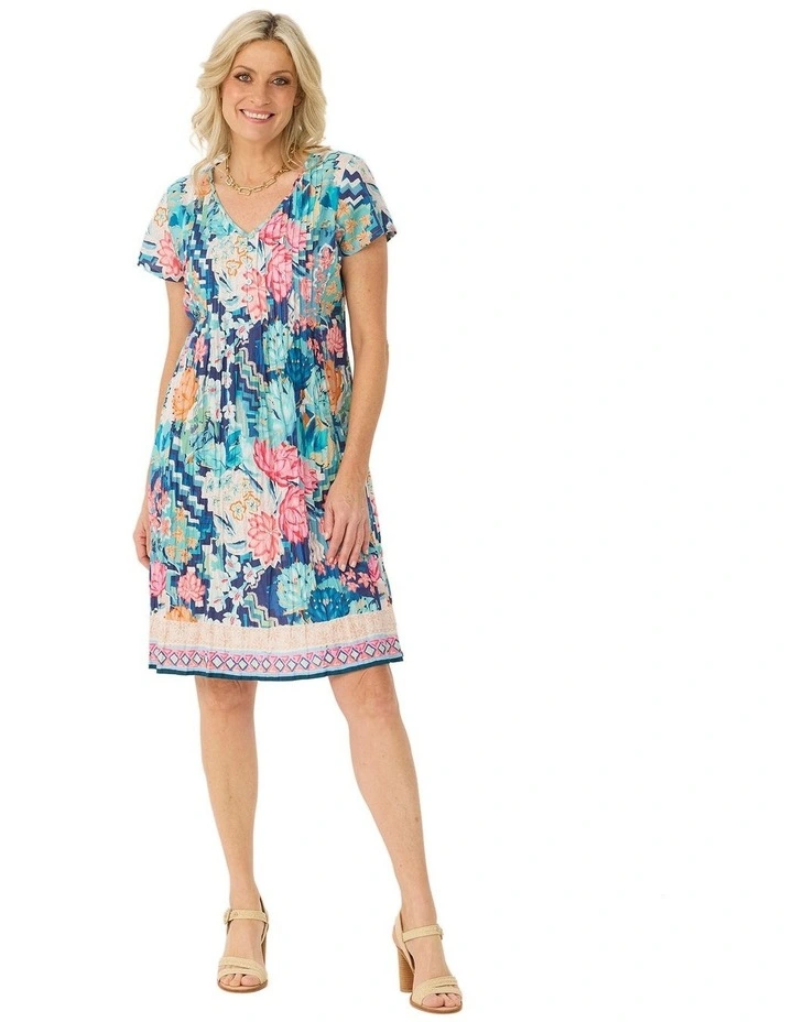 Easy Fit Short Sleeve Dress image 4