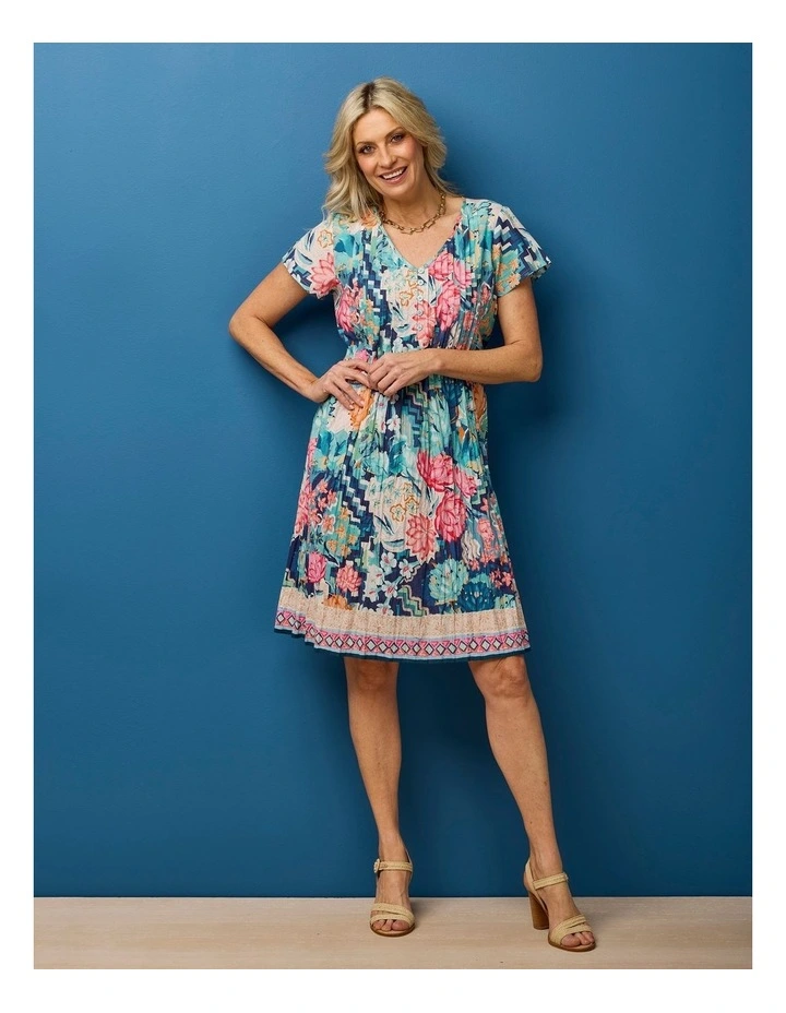Easy Fit Short Sleeve Dress image 6