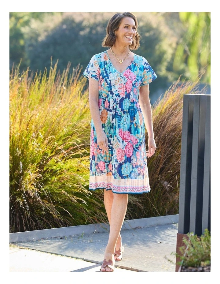 Easy Fit Short Sleeve Dress image 7