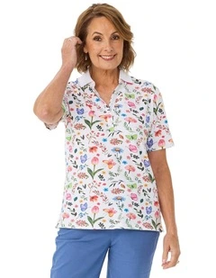 Madison Short Sleeve Polo Top