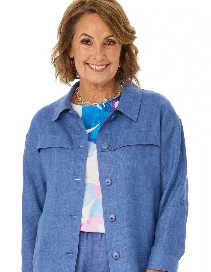 Orla Relaxed Roll Sleeve Jacket image 5