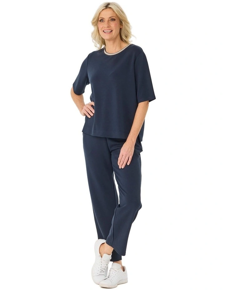 Zen Drawstring Crop Pant image 4