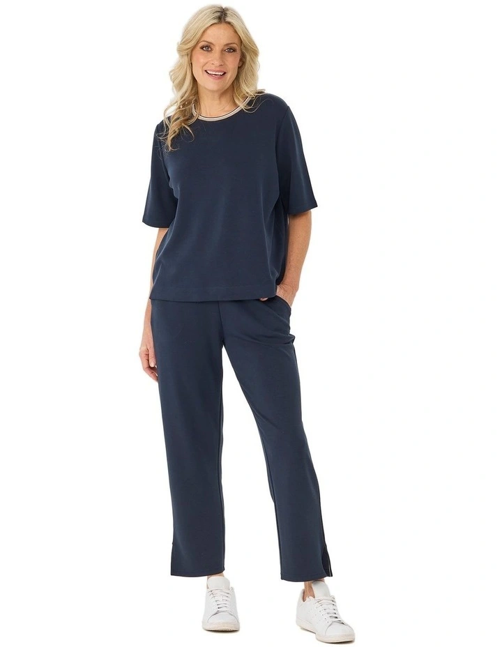 Zen Short Sleeve Trim Top image 4