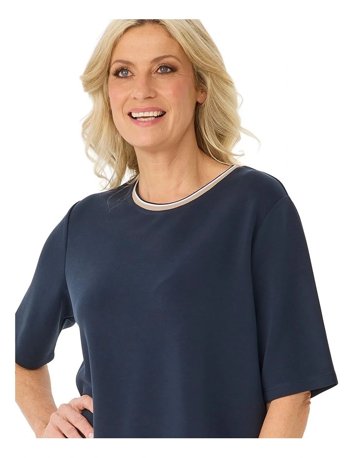 Zen Short Sleeve Trim Top image 5