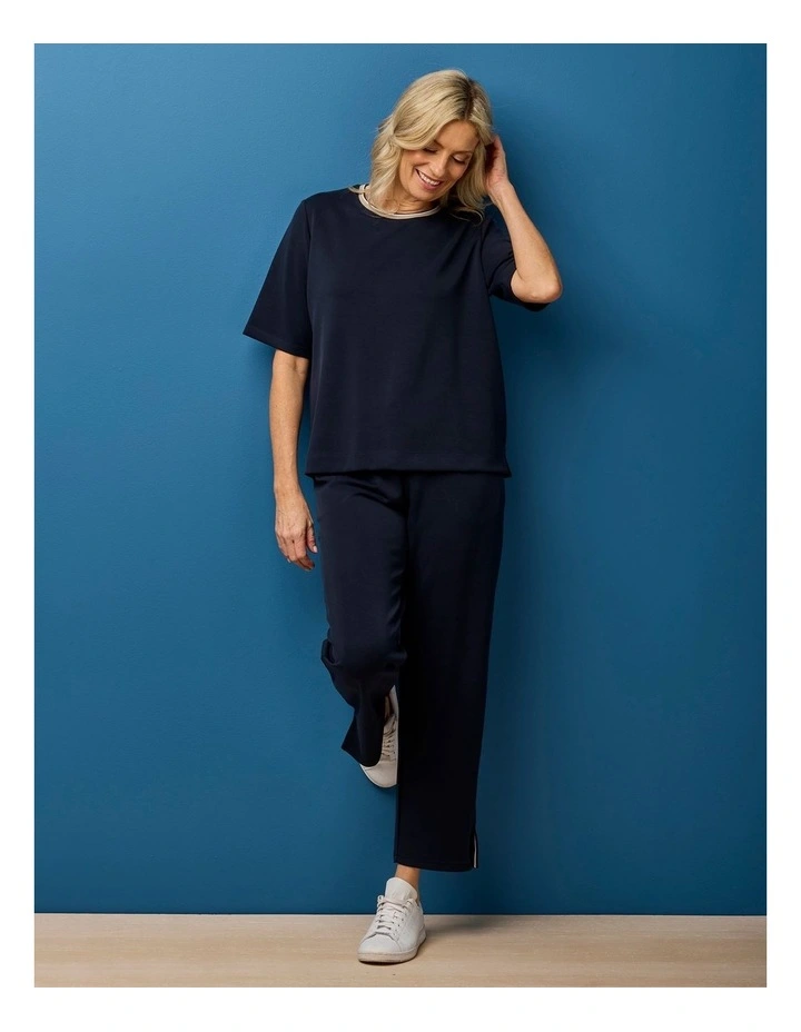 Zen Short Sleeve Trim Top image 7