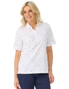 Madison Short Sleeve Polo Top