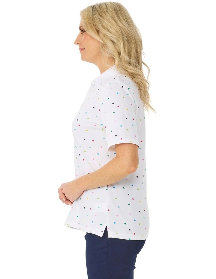 Madison Short Sleeve Polo Top image 3