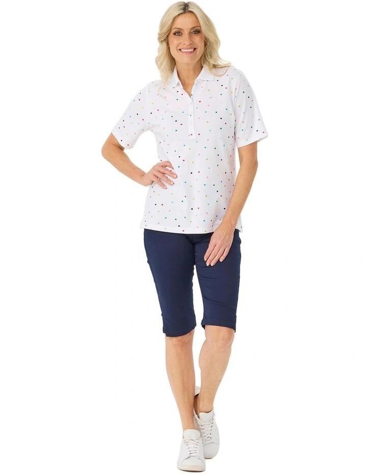 Madison Short Sleeve Polo Top image 4