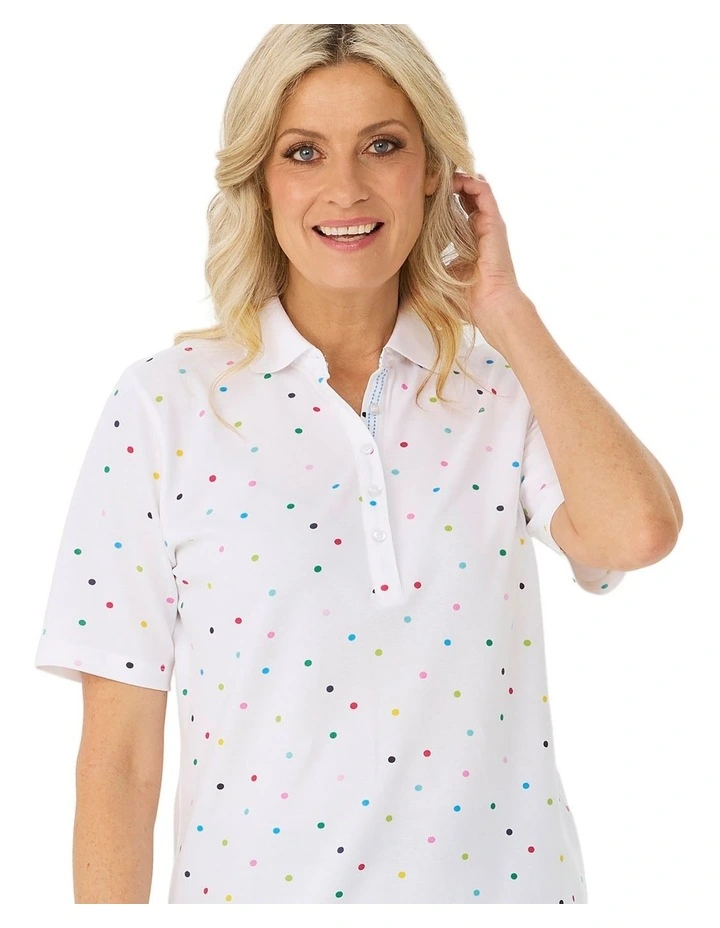 Madison Short Sleeve Polo Top image 5