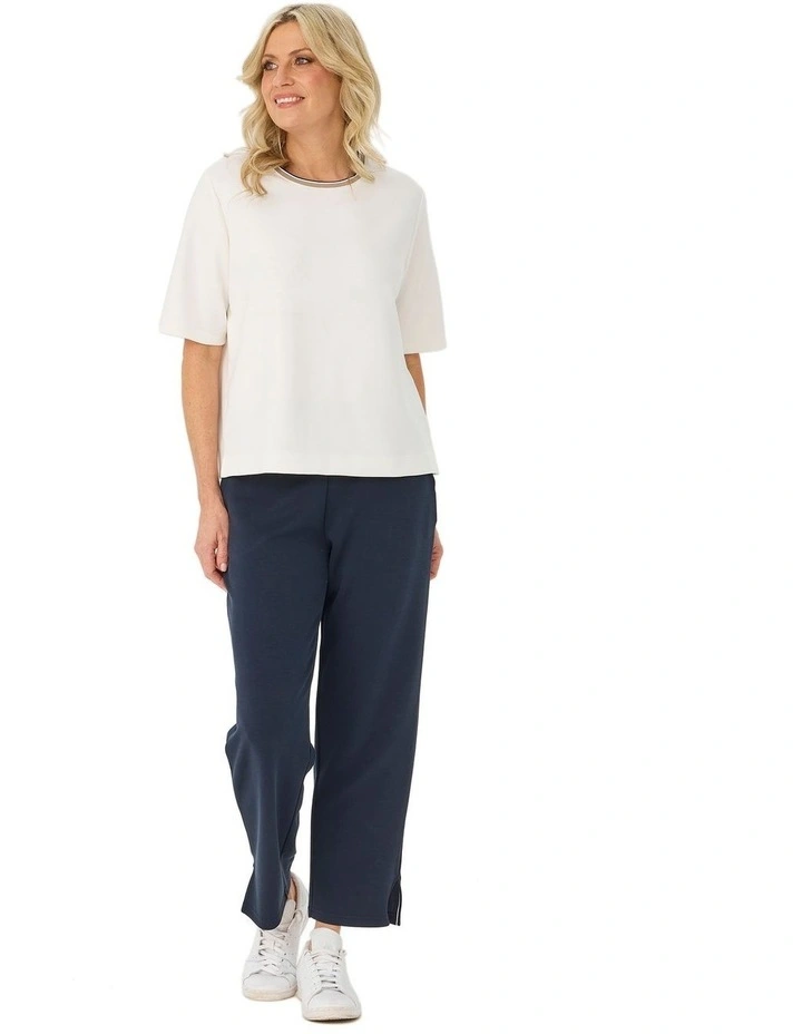 Zen Short Sleeve Trim Top image 4