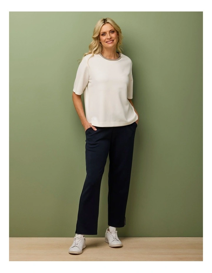 Zen Short Sleeve Trim Top image 6