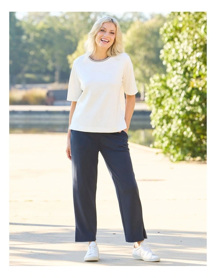 Zen Short Sleeve Trim Top image 7