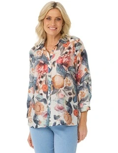 Bonita Diamante 3/4 Sleeve Shirt