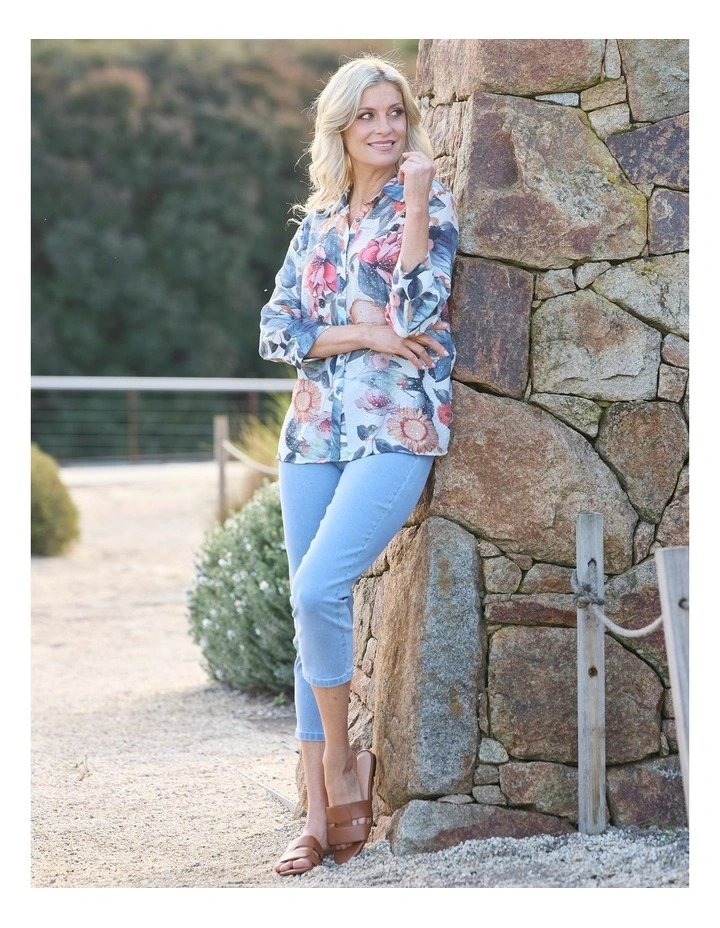 Bonita Diamante 3/4 Sleeve Shirt image 7