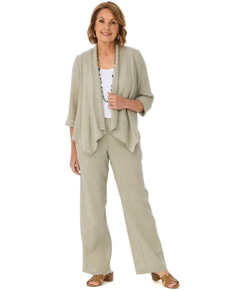 Lumina Wide Leg Pull On Pant image 4
